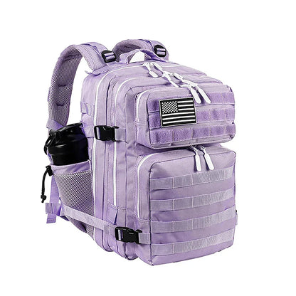 35L Tactical Backpack Small Athlete Gym Bag for Men/Women Qutdoor Travel Hiking Molle Rucksack with Bottle Holder