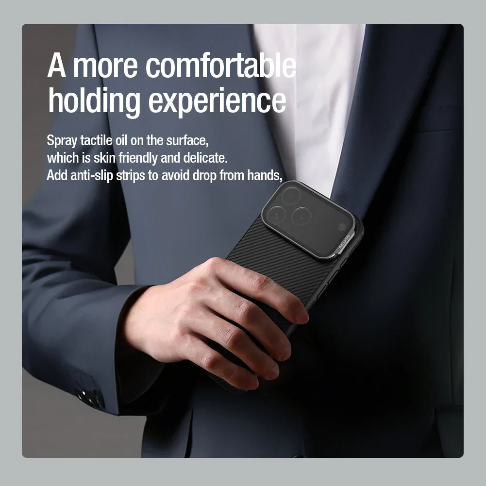 For iPhone 17 Pro Max Magsafe Case CamShield Prop With Foldable Protection Lens Stand Magnetic Cover For iPhone 17 Pro