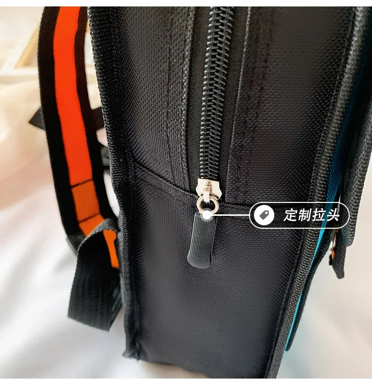 Two Dimensional 3d Multi-Functional Backpack Schoolbag Children 3-6 Grade Primary School Students