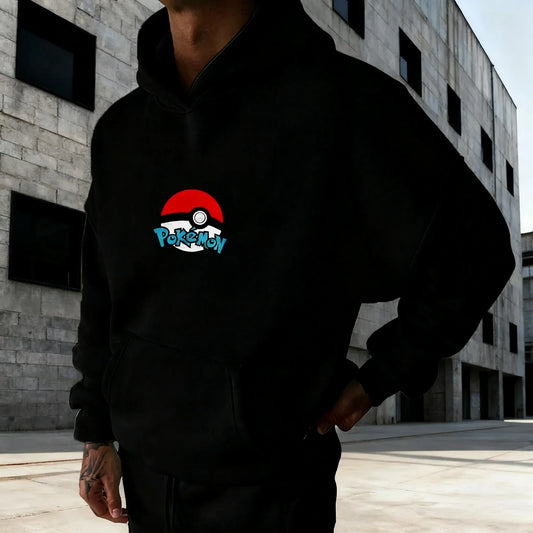 Anime Collaboration Plus Size Hoodie Spring/Autumn New Men's and Women's Hip-hop Trend Daily Casual Parent-child Top