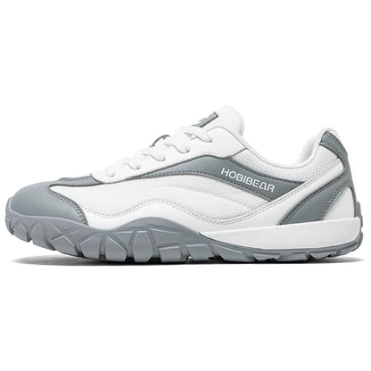 Barefoot Hiking Shoes Unisex Wide Width Trail Running Sneakers Zero Drop Artificial Leather Retro Walking Shoes
