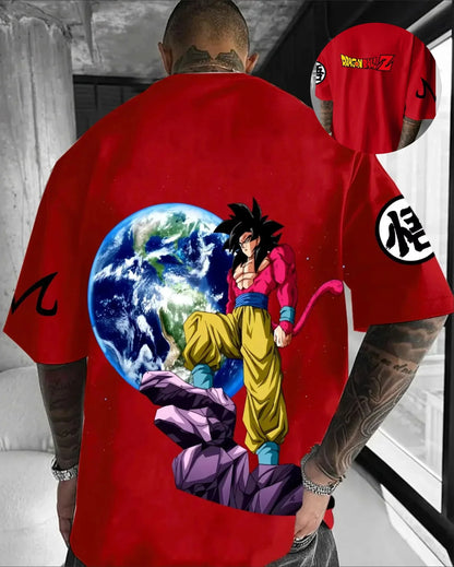 Men's Clothing T-shirt Casual Sports Daily Version Purple Graphic Tee Summer