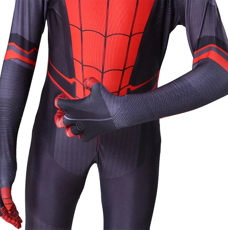Superhero Spiderman Costume Bodysuit for Spandex Zentai Halloween Spider Man Cosplay Jumpsuit 3D Style