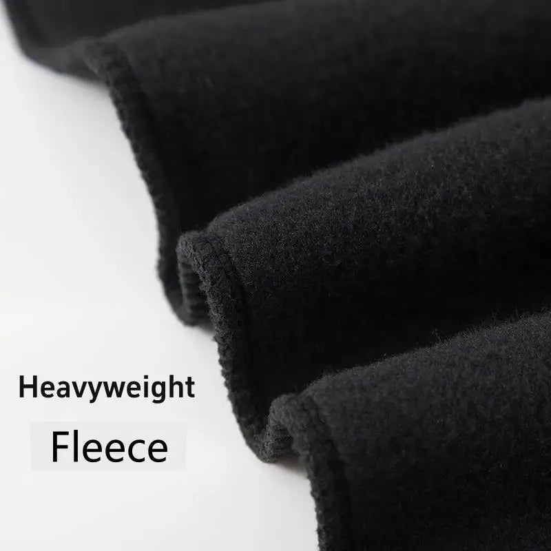 Men Running Sweatpants Printed Thickened Fleece Daily Jogging Bottoms Outdoor Basics Sports Casual all-match PantsWinter Autumn
