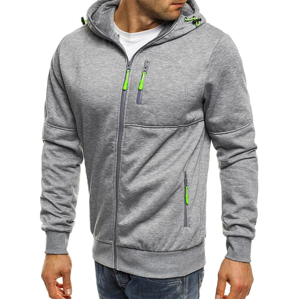 Men's Hoodies Sweatshirts Jacquard Hoodie Fleece Men Hooded Sweatshirt Pullover For Male Hoody Man Sweatshirt