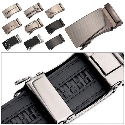 Automatic Buckle Belt Buckle Men's Belt Replacement Buckle Accessory for 3.2cm-3.5cm Width Automatic Belt