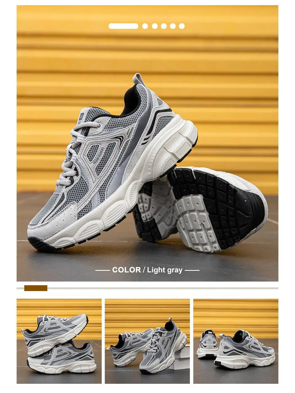 Women Running Shoes Lightweight Breathable Sport Shoes Female Comfort White Casual Sneakers Height Increase Cushioning