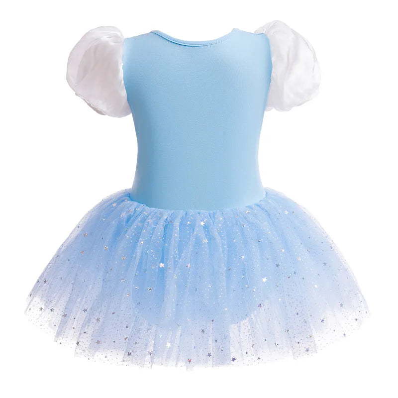Girl Ballet Dancing Dress Party Fancy Sequined TUTU Dress Princess Girl Clothes Baby Girl Stage Shows Party Costumes