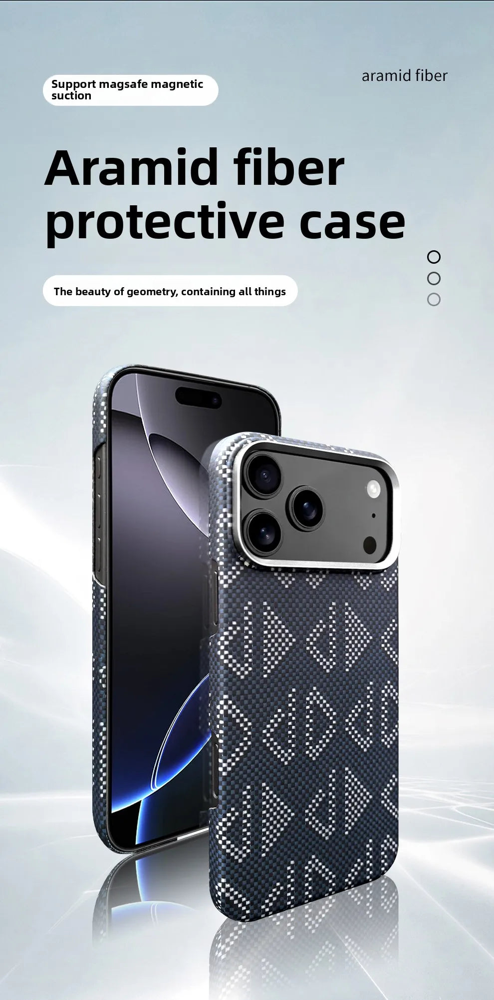 Case For IPhone 17 Air Pro Max Magnetic Charging Shockproof Protective Cover