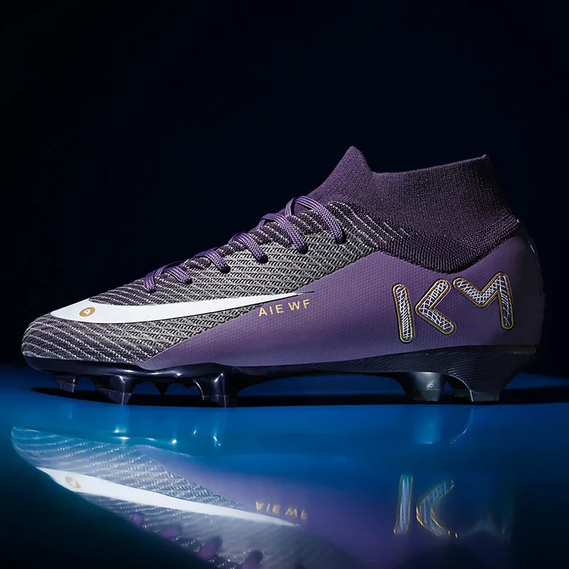 New Men Match Football Boots Ankle Non-Slip TF/FG Professional Soccer Shoes Boys Sneakers Comfortable Sports Shoes Unisex