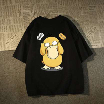 Anime T Shirt Man Women Cotton Short Sleeve Tee Streetwear Clothes Oversized Casual Top Summer Fashion Unisex