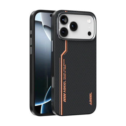 Carbon Fiber Hard Phone Case For iPhone 17 Air 16 15 14 13 Plus Pro Max Aluminium Alloy Camera Protective Magnetic Cover