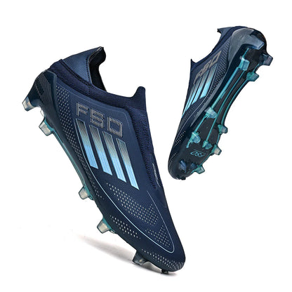 New Men Soccer Shoes Cleats Outdoor Sport Football Boots Non Slip Training Boys Breathable Adult Long Spikes Match Comfortable