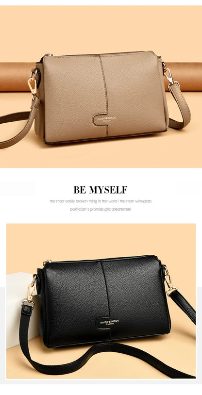 Genuine Brand Luxury Handbags Women Bags Designer Top Quality Soft Leather Shoulder Bags for Women Female Crossbody Bag Handbags