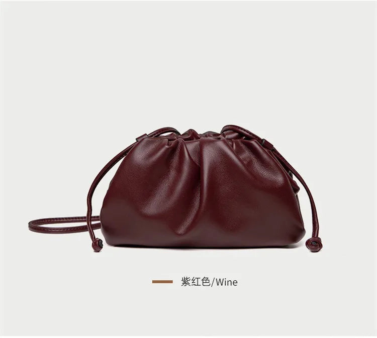 Soft Pu Leather Women Shoulder Bag High Quality Small Cloud Crossbody Bags for Women Fashion Female New Handbags Messenger Bags
