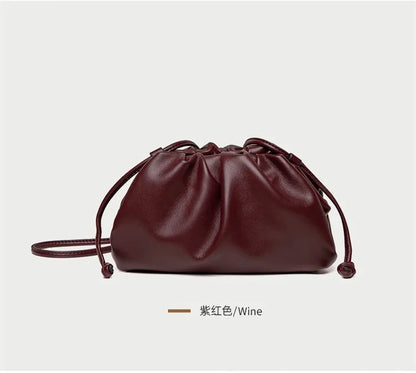Soft Pu Leather Women Shoulder Bag High Quality Small Cloud Crossbody Bags for Women Fashion Female New Handbags Messenger Bags