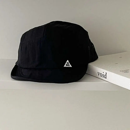 Japanese Retro Quick-drying Short Brim Baseball Caps Unisex Summer Outdoor Sunscreen Casual Versatile 5-flap Tooling Camping Hat