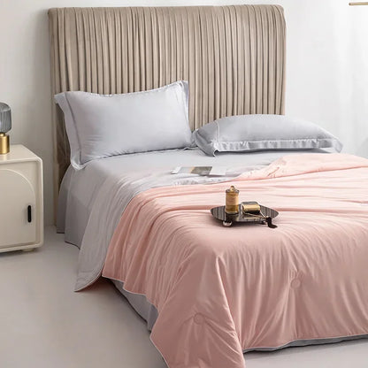 High Quality Cooling Blankets Smooth Air Condition Comforter Lightweight Summer Quilt with Double Side Cold  Cooling Fabric