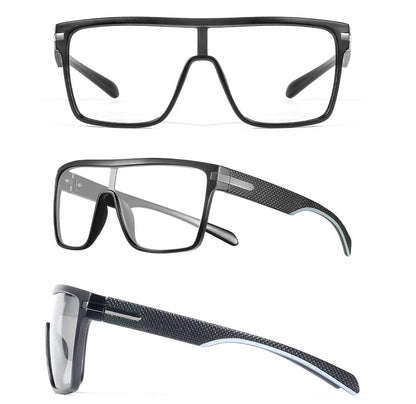 Fashion Photochromic Polarized Sunglasses Men Women Oversized Sun Glasses Male Night Vision Driving Goggles UV400