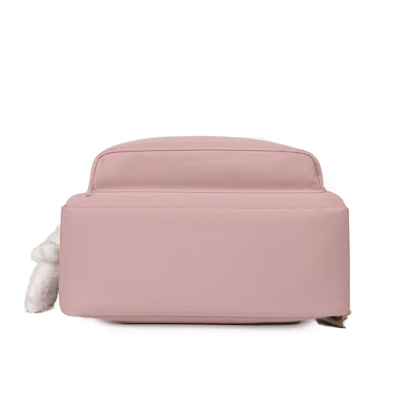 Solid Color Women Backpack High Quality Youth Waterproof Backpacks for Teenage Girls Female School Shoulder Bag Bagpack