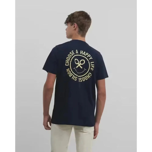 Summer SILBON Fashion T-shirt Men's Summer Comfortable Breathable Top Motorcycle Short Sleeve Men's and Women's Trend Clothing