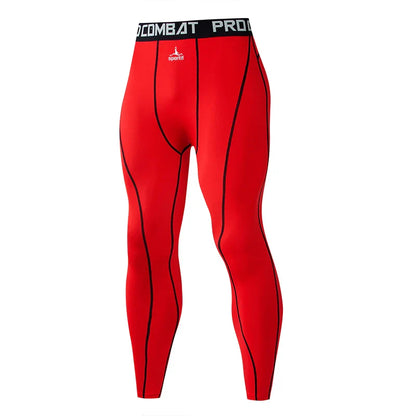 Men Bodybuilding longs Pants Fitness Compression Leggings Train Workout Outfit Male Muscle Alive Elastic Skinny Tights