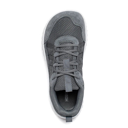 Unisex Wide Toe Sneakers Mesh Breathable Walking Shoes Non Slip Lace Up Sneakers