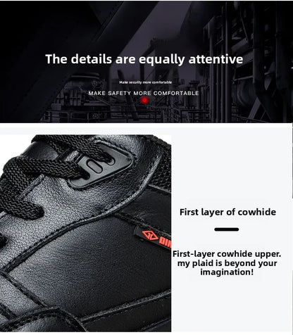 Insulated Shoes 6KV Electrician Shoes Toe Caps Anti Smashing Anti Piercing Lightweight Soft Safety Shoes Labor Protection Shoes