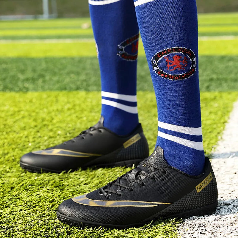 Men's Soccer Shoes Professional Society Football Boot Sports Turf Training Soccer Shoes Outdoor Grass Football Shoes for Men