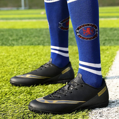 Men's Soccer Shoes Professional Society Football Boot Sports Turf Training Soccer Shoes Outdoor Grass Football Shoes for Men