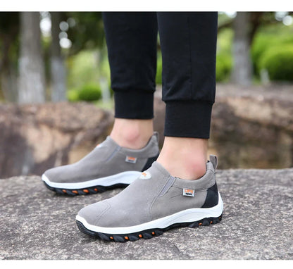 Casual Men's Sports Shoes Outdoor Walking Loafers Comfortable Shoes Fashionable and Lightweight Plus Size 38-50