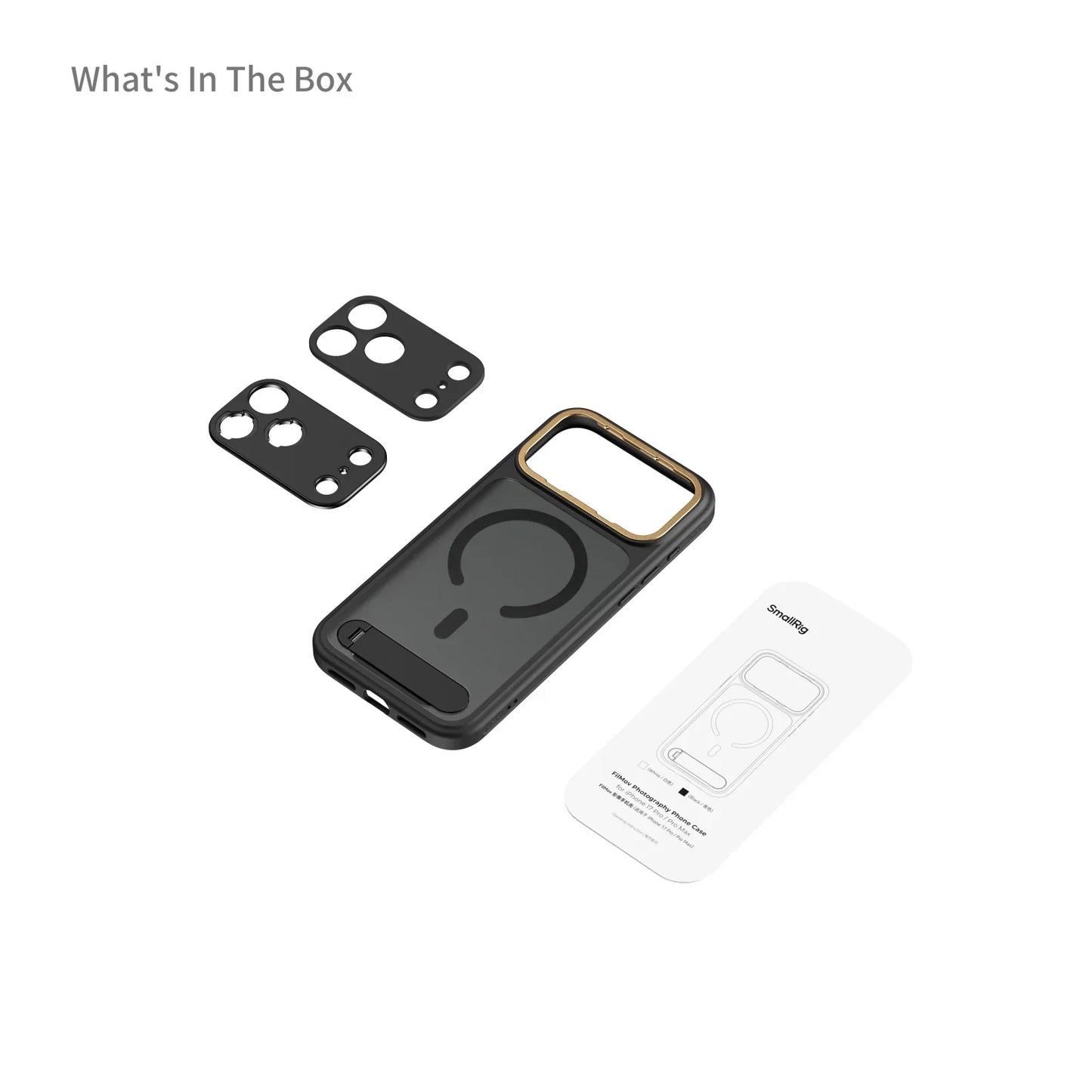 iPhone Case Lightweight Photography for iPhone 17 Pro/Pro Max with MagSafe Suit 67mm Magnetic Filter Slot Gift