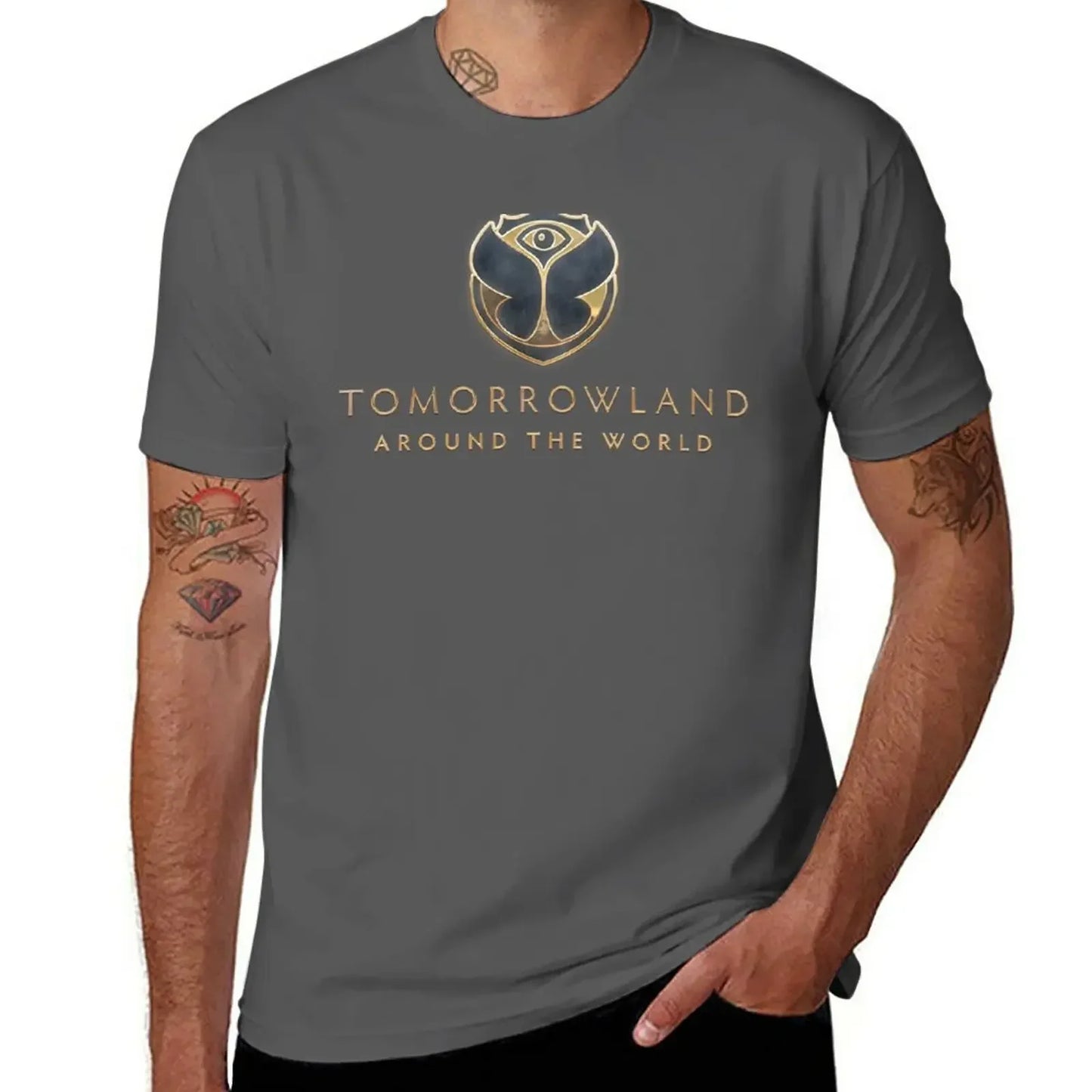 New Tomorrowland T-Shirt anime figures quick drying mens clothing