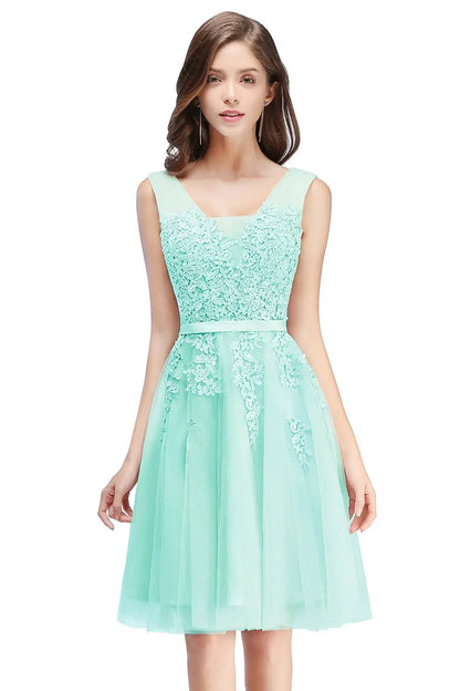 Floral Lace Homecoming Dresses for Girls Elegant Candy Pink Short Evening Prom Dress for Party Wedding Guest Dresses