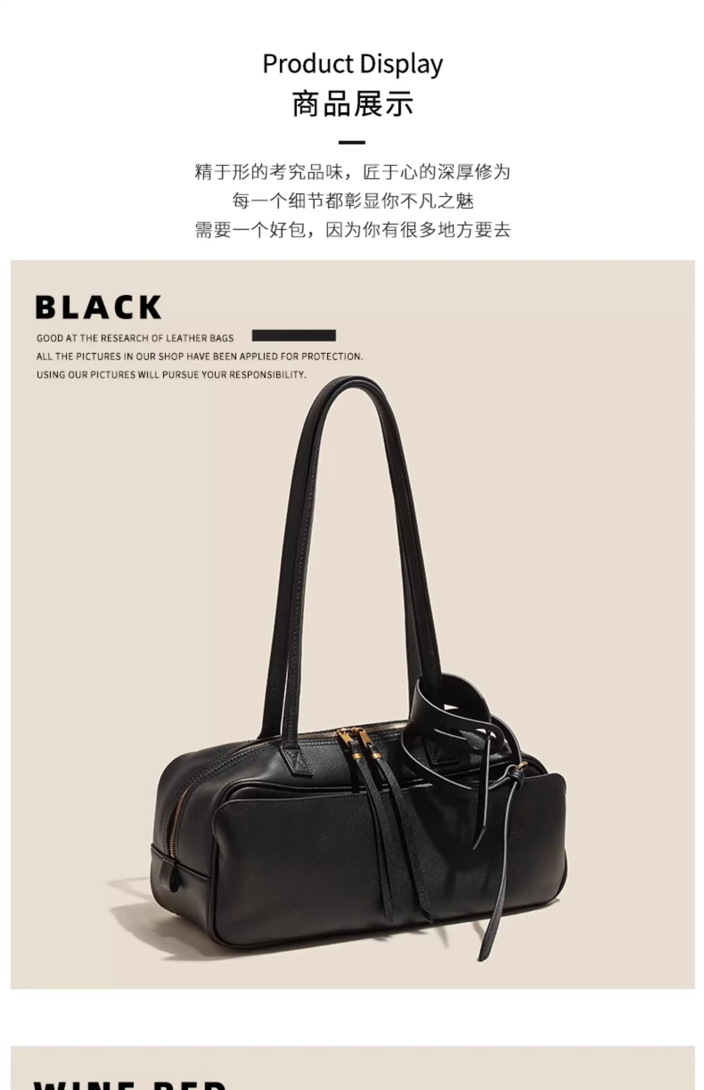 High version genuine leather pillow bag for women 2025 new all-match large capacity first layer cowhide bowling bag for women