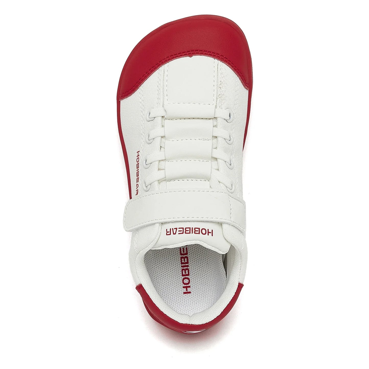 Boys Girls Barefoot Shoes Kids Wide Toe Minimalist Sneakers Lightweight Hook Loop Artificial Leather Fabric Shoes