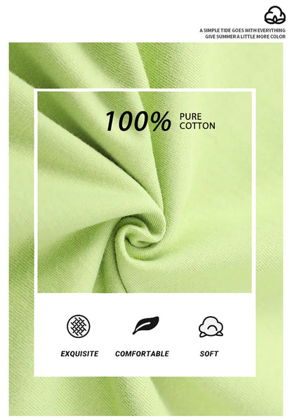 All Kinds Of Beautiful Flowers Printed T-Shirt Women Cotton Loose T Shirts All-Match Summer Clothing Comfortable Y2K Streetwear