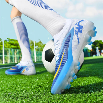 FG Mens Soccer Shoes High Quality Turf Soccer Cleats for Sneakers Training Football Boots Chuteira Campo 35-45