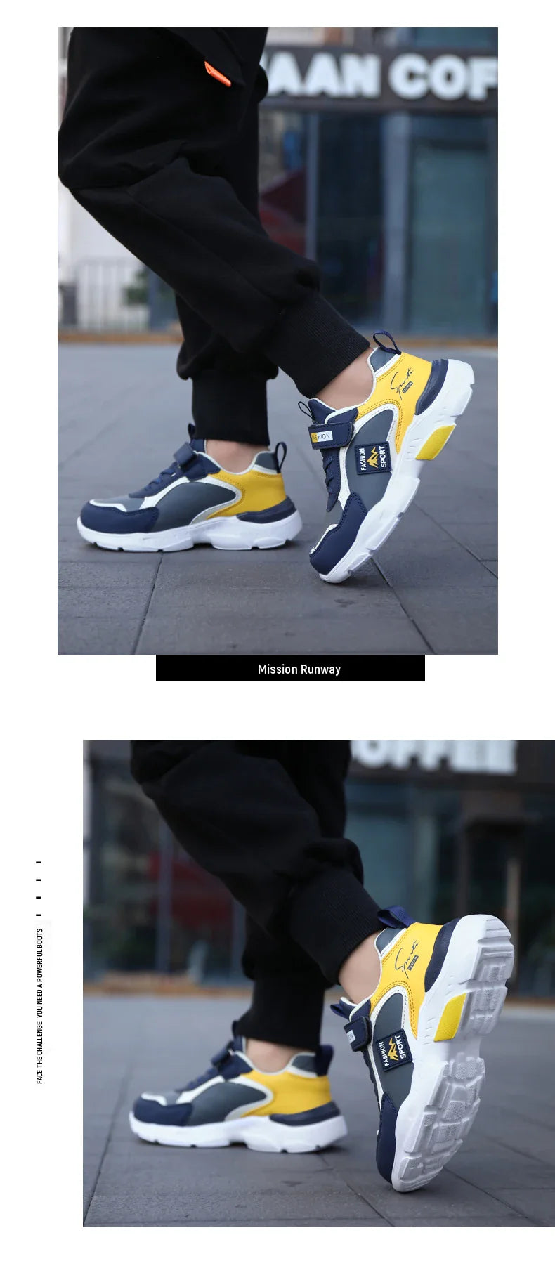 Children Running Shoes Boys Girls Basketball Sneakers Kids Shoes Leather Outdoor Comfortable Sports Tennis Shoes School Students