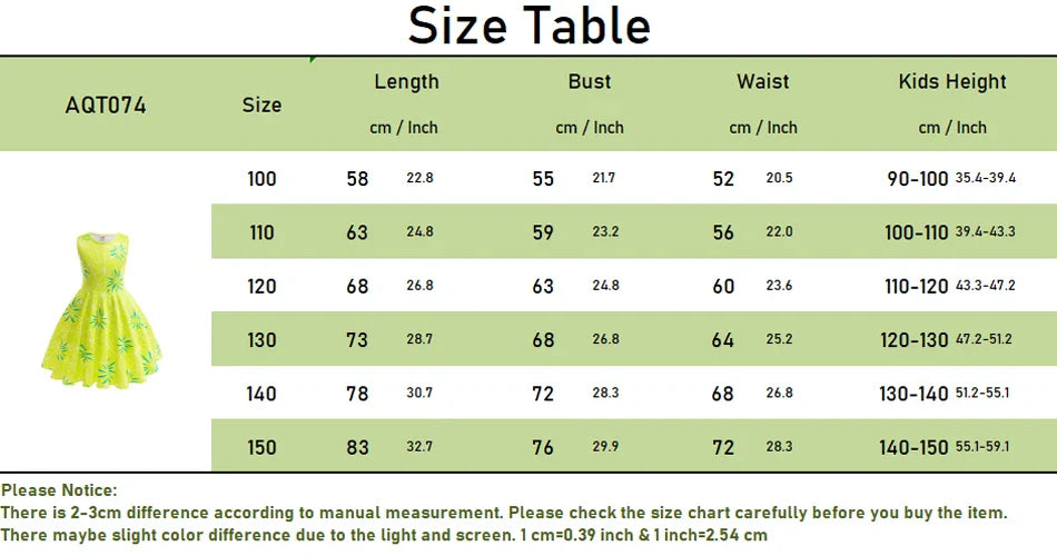 Girl Joy Inside Cosplay Out Dress Children Birthday Gift Kid Carnival Theme Party Vestido Cartoon Outfit Print Role Play Apparel