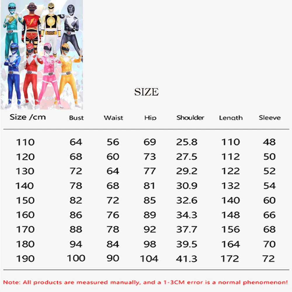 Morpher Superhero Cosplay Costume Samurai Sentai Shinkenger Rangers Cosplay Fantasia Halloween Birthday Party Jumpsuit Mask Suit