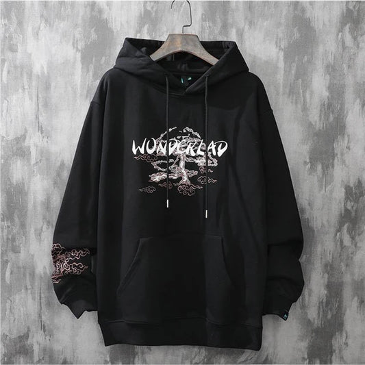hoodie y2k clothes harajuku Men's anime hip-hop japanese streetwear Sweatshirt hoodies men kpop