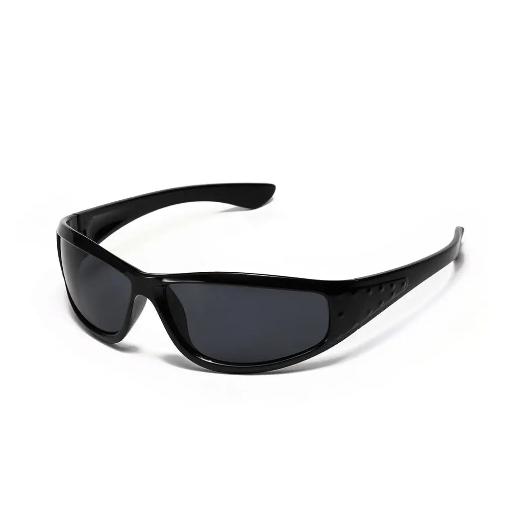 Silver Sunglasses Color Hollowed Out Future Sense Of Technology Hot Girls Net Red Sunglasses Women Sunglasses Trendy Men