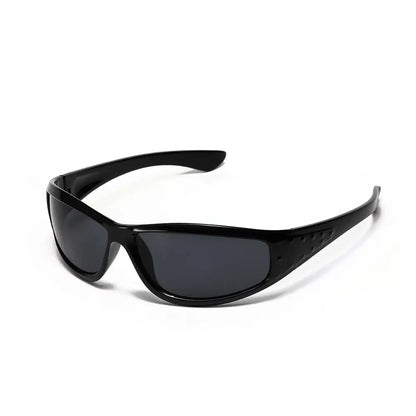 Silver Sunglasses Color Hollowed Out Future Sense Of Technology Hot Girls Net Red Sunglasses Women Sunglasses Trendy Men