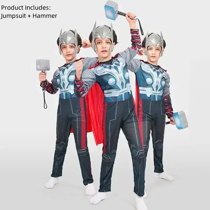 Children The Avengers Tv Movies Anime Cosplay Halloween Costume Iron Man SpiderMan Christmas Cos Marvel Kids Birthday Gifts