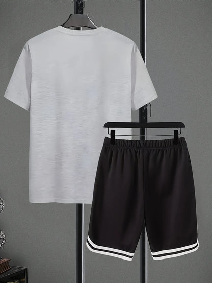 youth set for Summer 2025 featuring letter prints is a vibrant and fashionable streetwear