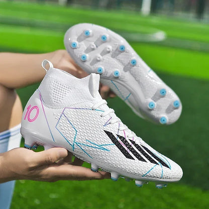 New Professional Football Boots Match Sport Sneakers Unisex Soccer Shoes Outdoor Non-slip Drop Shipping Training Sport Futsal