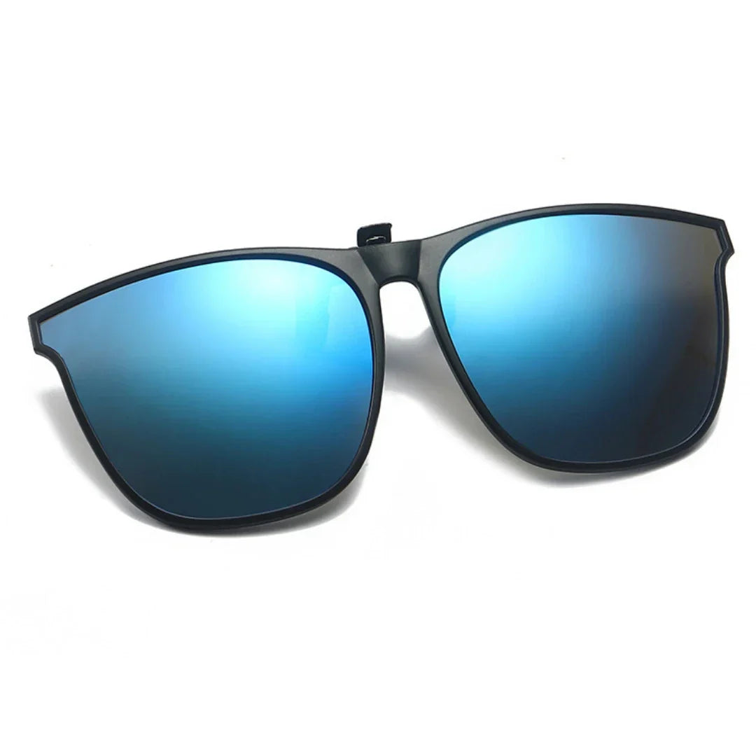 New PC Clip Sunglasses for Outdoor Fishing and Driving. Clip Sunglasses for Day and Night Use.