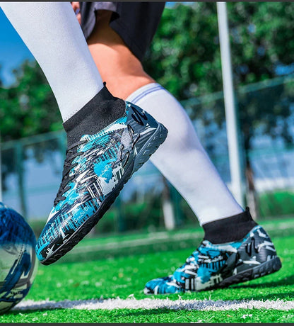 Size 34-46 Men FG/TF Football Boots Futsal Professional Unisex Kids Soccer Shoes Training Outdoor Boys Football Shoes Sneakers