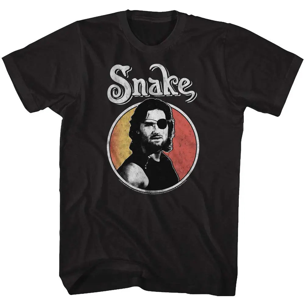 Escape From New York T-Shirt MenSummer Retro Action Movie Graphic Short Sleeve Casual Streetwear Loose Fit Film Fan Tee